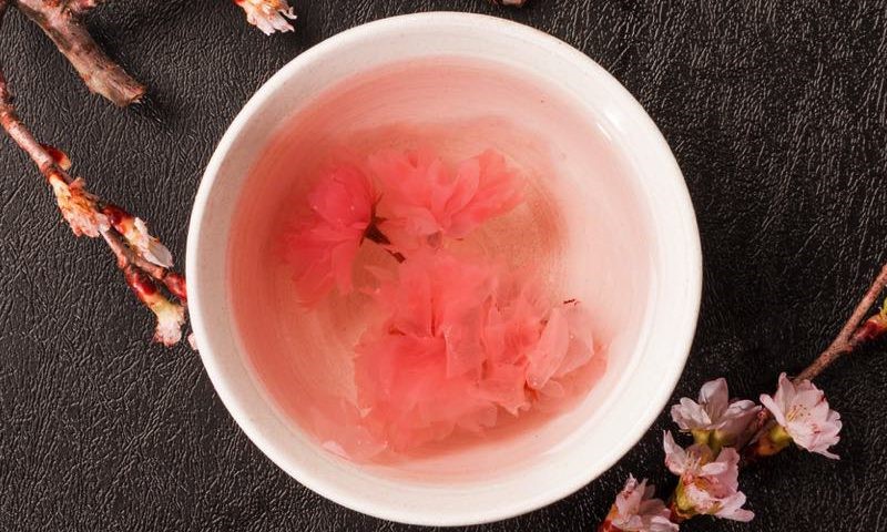 Trà Sakura - Món ăn ngon làm từ hoa anh đào