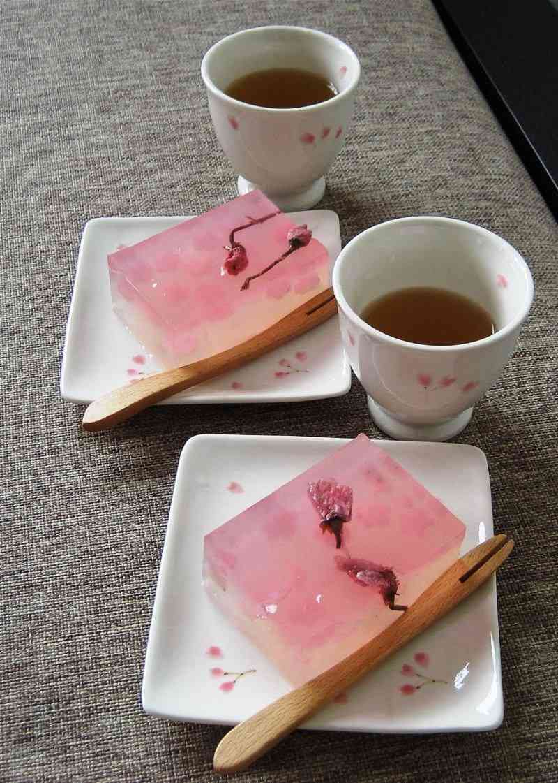 Sakura Yokan món tráng miệng mang hương thơm độc đáo