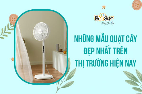 Tổng hợp những mẫu quạt điện đẹp được ưa chuộng nhất hiện nay