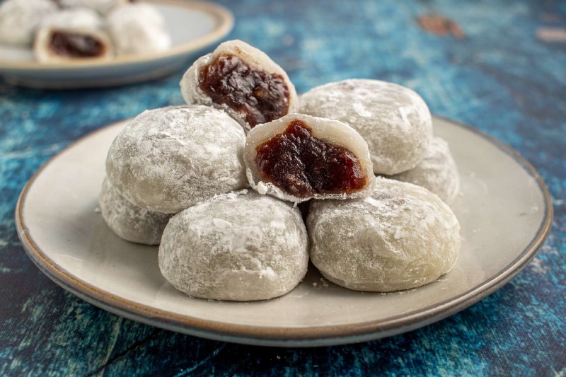 Hướng dẫn cách trộn bột làm bánh mochi