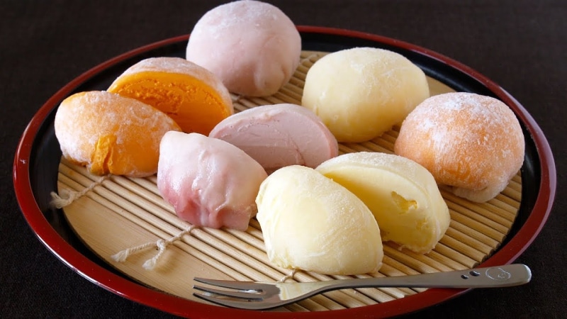 Cách làm bánh mochi chấm kem sữa đơn giản hơn khi bảo quản