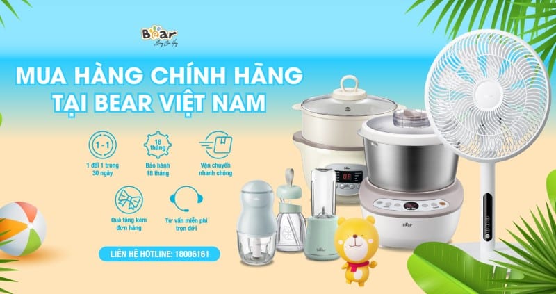 Các kênh liên hệ mua hàng Bear chính hãng 