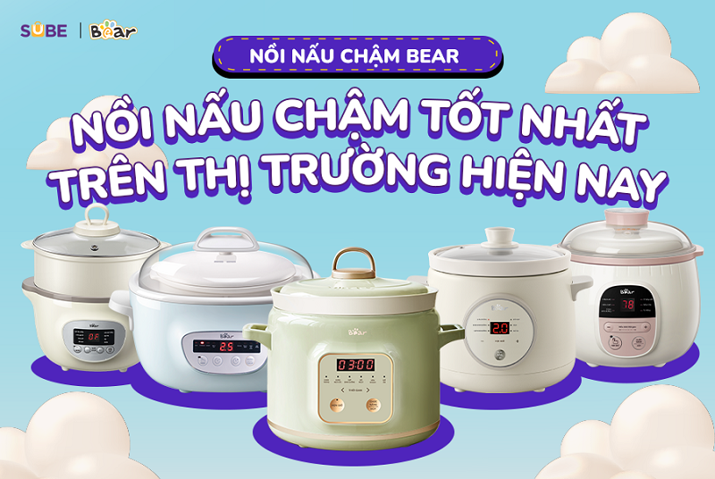 Nồi nấu chậm Bear của nước nào? Nồi nấu chậm Bear có tốt không?