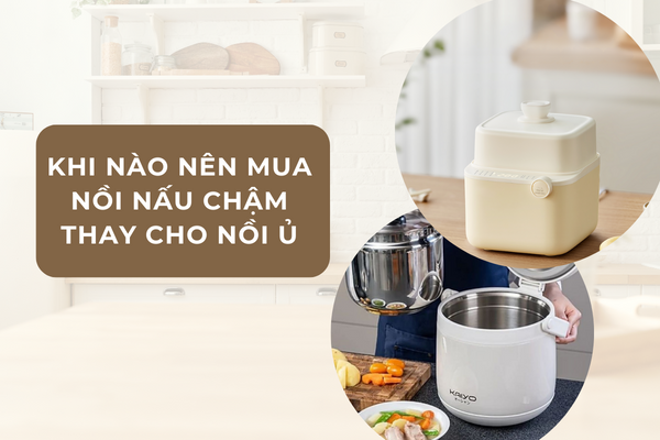 Khi nào nên mua nồi nấu chậm thay cho nồi ủ