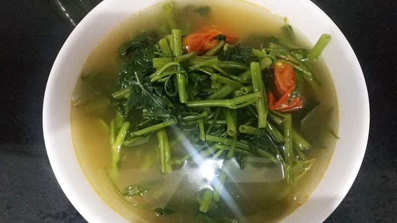 Cách nấu canh chua rau muống me