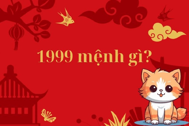 1999 mệnh gì? 1999 tuổi con gì?