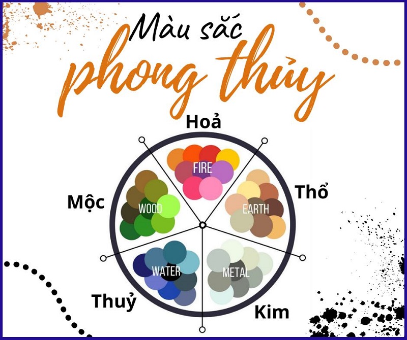 Mệnh Thổ hợp màu gì? Mệnh Thổ hợp màu đen không?