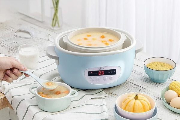 các chức năng của nồi nấu cháo chậm Bear