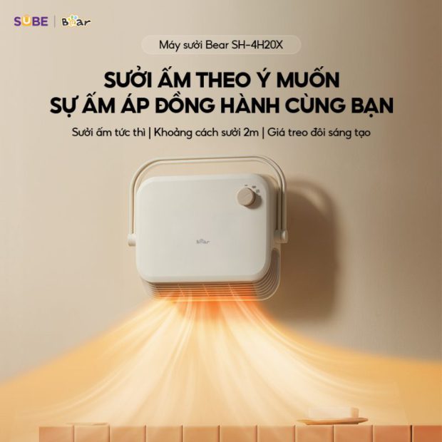 Máy sưởi Bear SH-4H20X