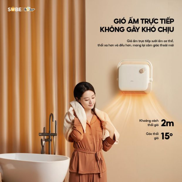 Máy sưởi Bear SH-4H20X