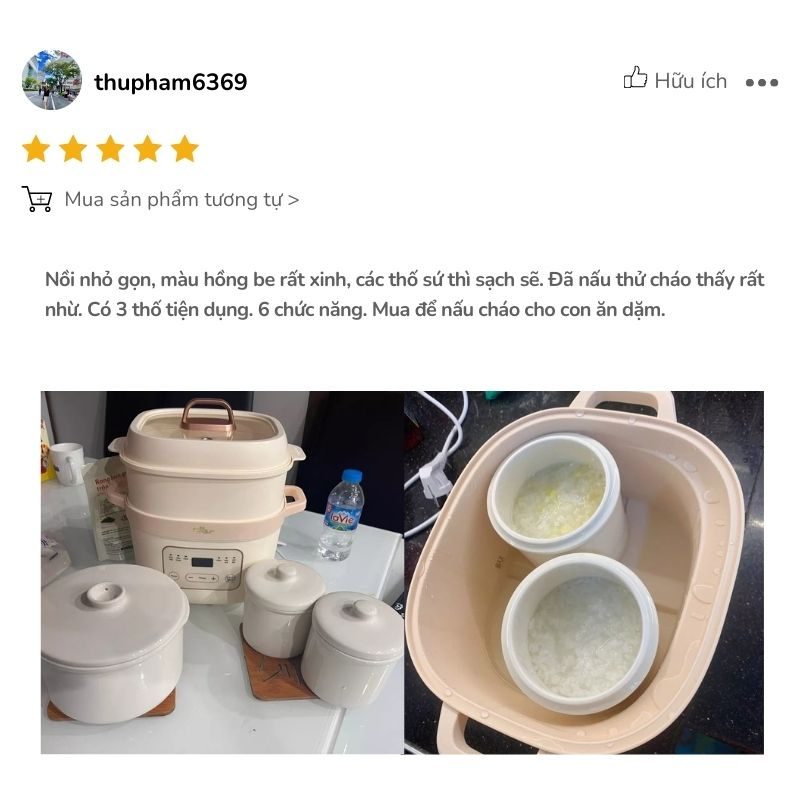 nồi nấu chậm Bear mua ở đâu