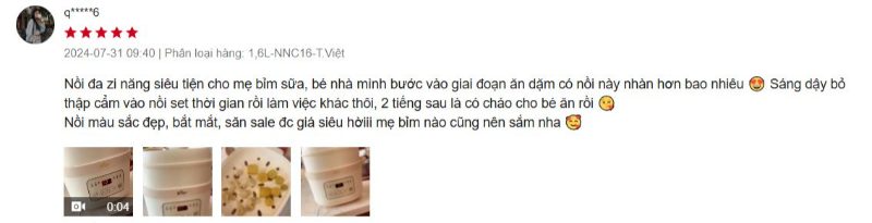 Nồi nấu cháo chậm Bear giá bao nhiêu