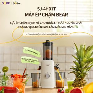 Máy ép chậm Bear SJ-4H01T