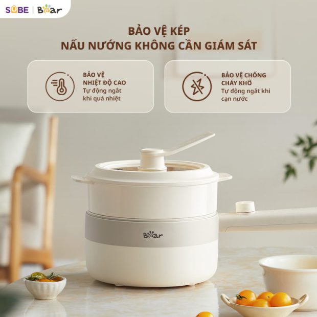 nồi điện đa năng Bear MC-4H16F