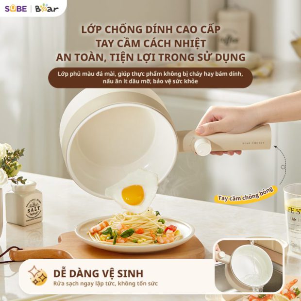 nồi điện đa năng Bear MC-4H16F