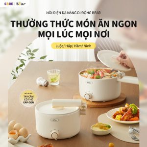 Nồi điện đa năng Bear MC-4H16G