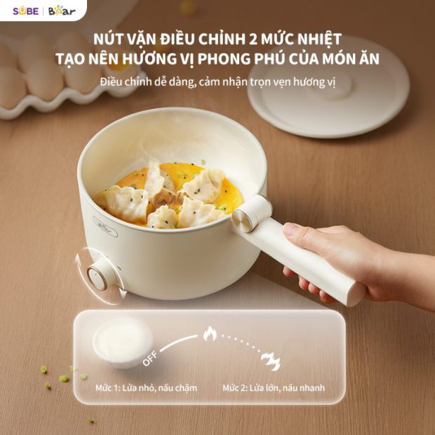 Nồi điện đa năng Bear MC-4H16G