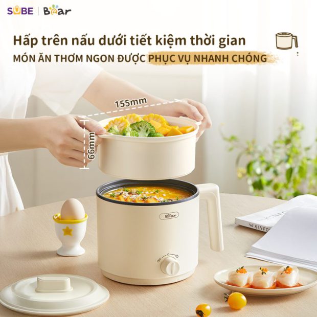 nồi điện đa năng Bear MC-4H16H