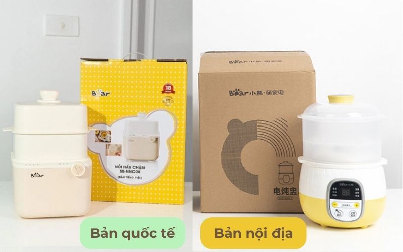 Nồi Bear 0.8l bản quốc tế