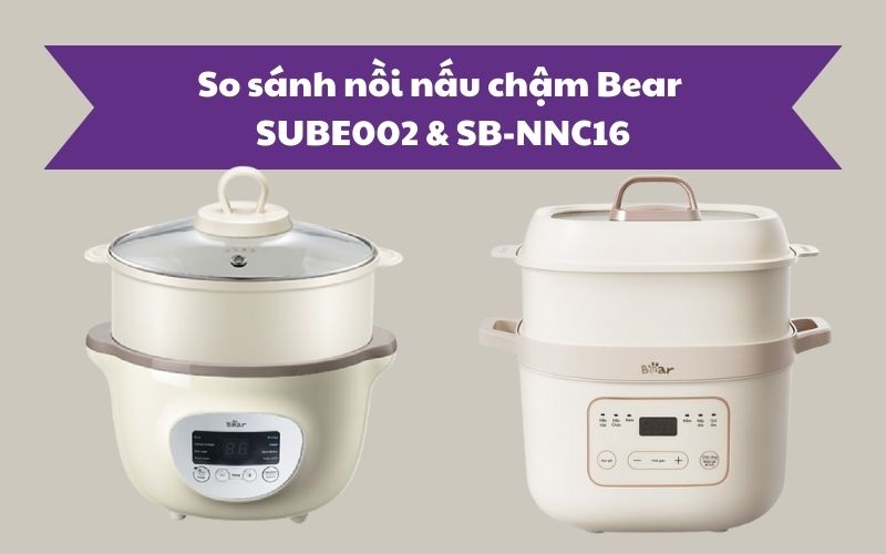 Review nồi nấu chậm Bear 1.6L