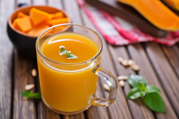 Cách làm nước ép bí đỏ