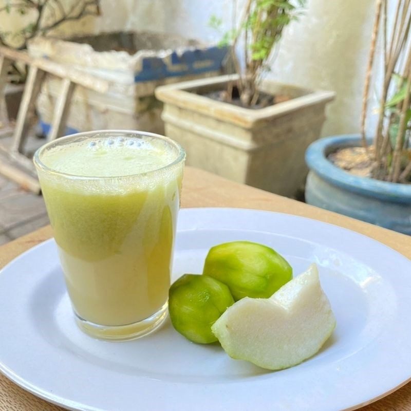 cách làm nước ép quả cóc ổi