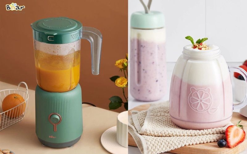 review máy xay sinh tố bear