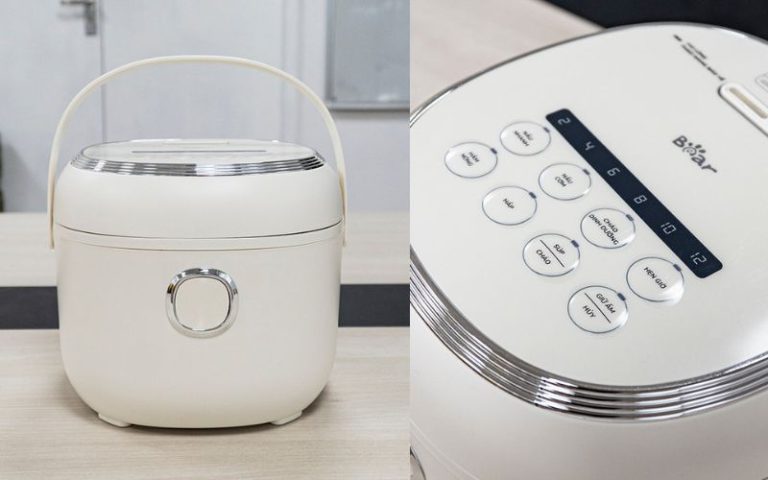 cách chỉnh giờ nồi cơm điện Bear