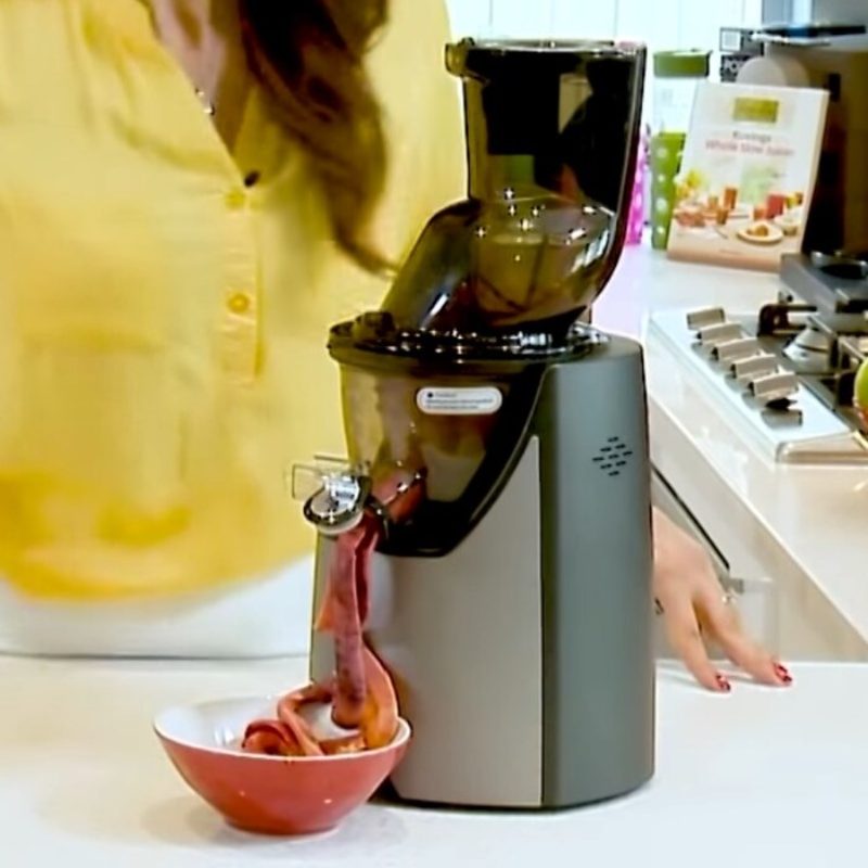cách làm kem hoa quả bằng máy ép chậm