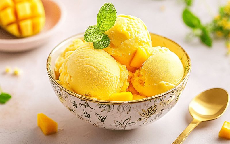 cách làm kem hoa quả bằng máy ép chậm