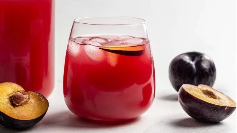 cách làm nước ép mận