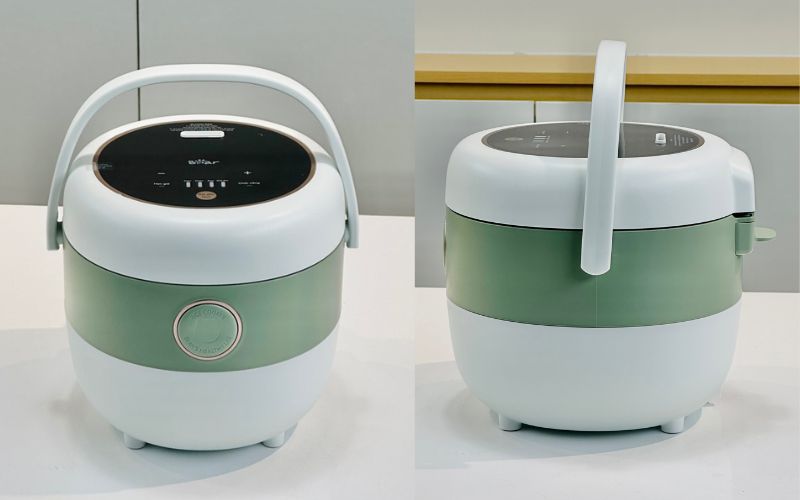 review nồi cơm điện bear
