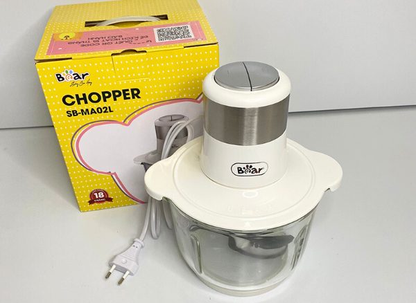 review máy xay thịt Bear 2l