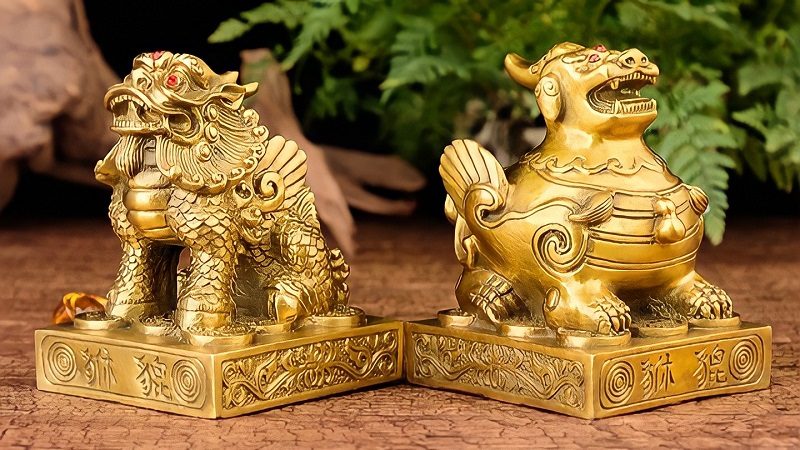 Tặng vật phẩm phong thủy cho cấp quản lý của công ty