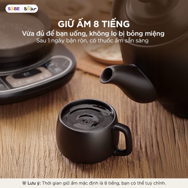 Ấm sắc thuốc Bear HTM-4H40X