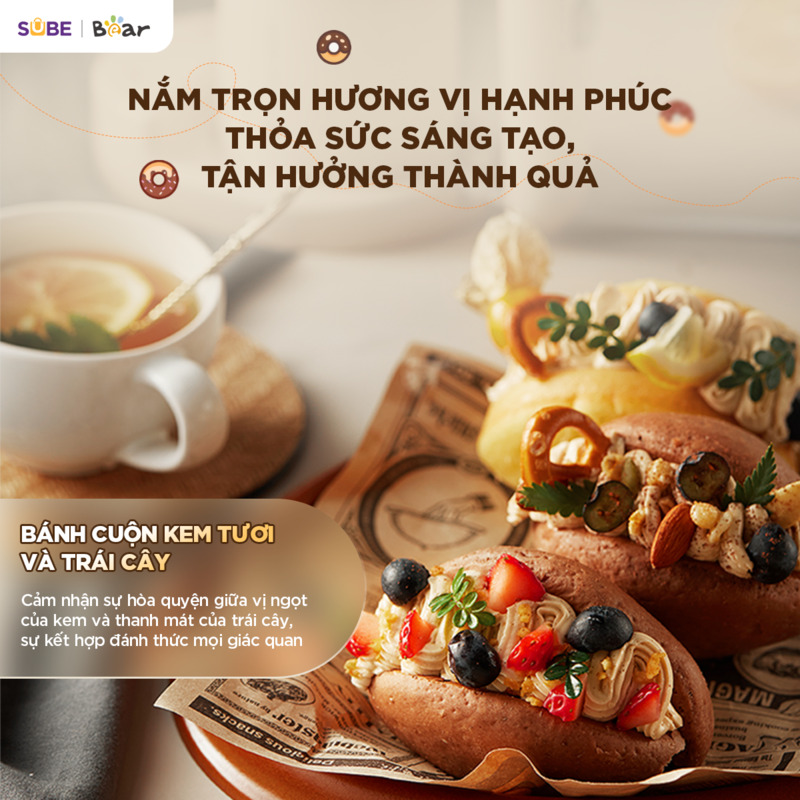Máy đánh trứng HM-5H01J29 Thoả sức sáng tạo với Máy đánh trứng HM-5H01J29