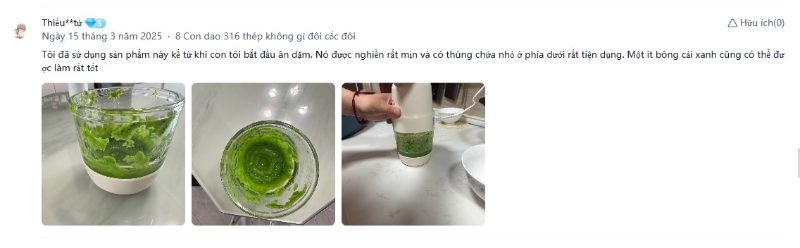 Máy xay ăn dặm Bear 0.3L CH-4H02S