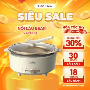 Nồi lẩu Bear 5L