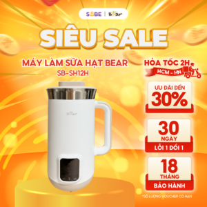 Máy làm sữa hạt Bear 1.2L SB-SH12H