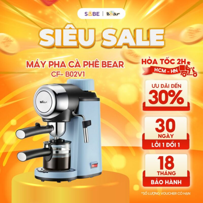 Máy pha cafe Bear CF-B02V1