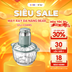 Máy xay thịt Bear 2.5L QSJ-C04R8S