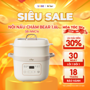 Nồi nấu chậm Bear 1.6L SB-NNC16