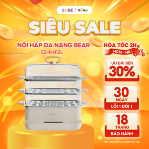 Nồi hấp Bear 12L SB-NH12L