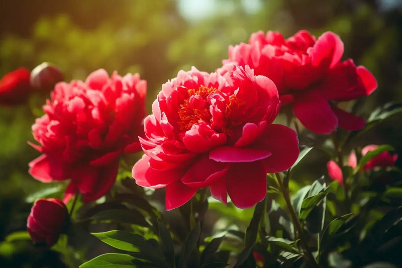 Những loại hoa mẫu đơn đẹp nhất - Hoa mẫu đơn đỏ