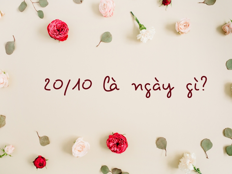 20/10 là ngày gì? 20/10 là ngày gì?