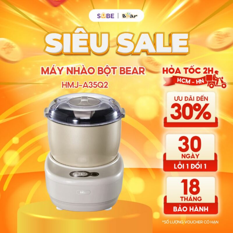 Máy nhào bột Bear HMJ-A35Q2