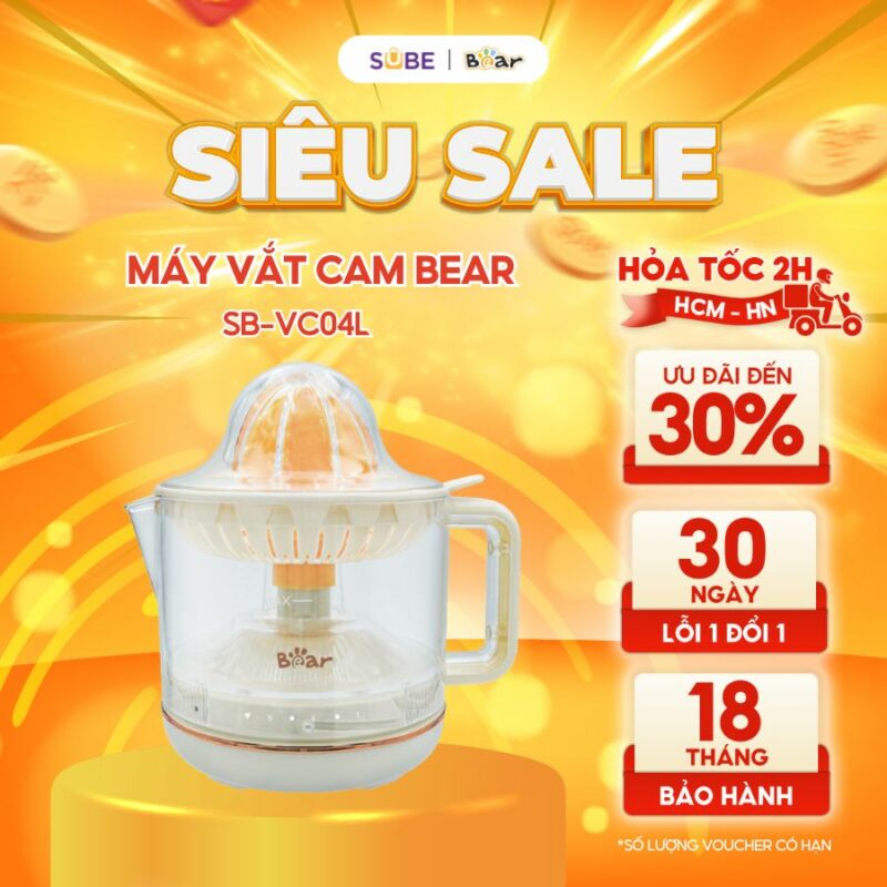 máy vắt cam bear SB-VC04L