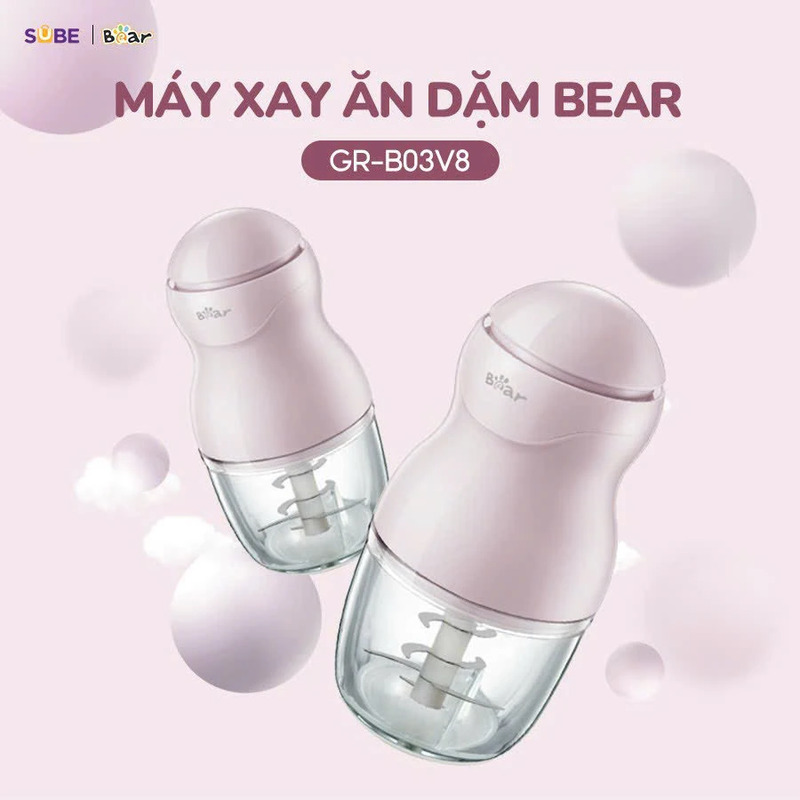 Máy xay ăn dặm Bear 0.3L