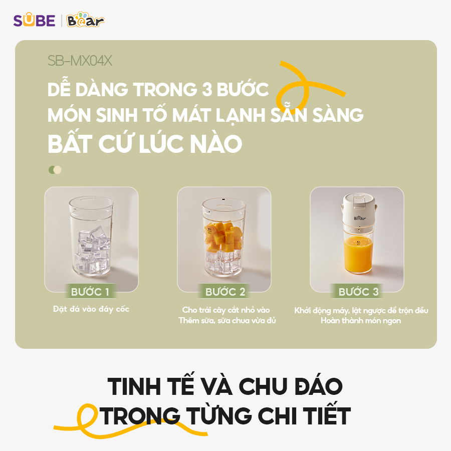 Các bước sử dụng đơn giản