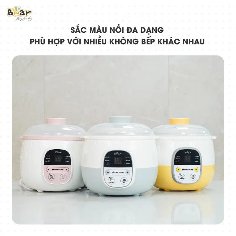 Nồi Bear 0.8L bản quốc tế